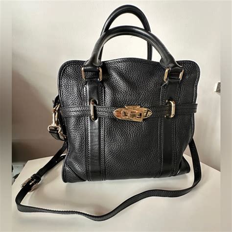 burberry minford tote black leather|burberry tote bag.